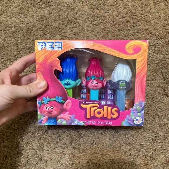 Dreamworks Trolls pez dispenser kit - Picture 3 of 6